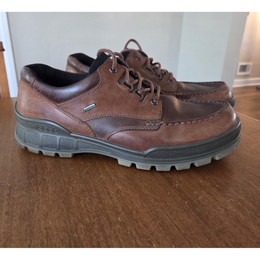 Ecco Track 25 Low Gore Tex Shoes Men's 45 Us 11 Hiking Leather